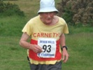 Bill Gauld and his unique club vest on Craiglockhart Hill