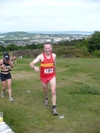 Willie Mykura on Craiglockhart Hill (with Lucy to the left)