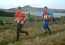 Willie and Simon with West Lomond (leg 3) in the background