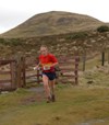 Steven Fallon leading on leg 1