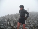 Angela on Beinn an Oir