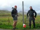 Gio and Andy prepare for the last 3 miles of effort on Jura