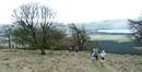 on the way on leg 3 - Loch Leven in the background