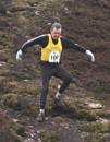 Alex Menarry dances down Carnethy