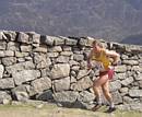 Andy Spenceley running in the Mournes