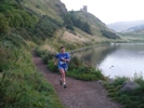 Hilary Spenceley takes the lochside route to the finish