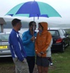 Ramon and Ana explain to Derek why they are so disappointed to be leaving Scotland after 6 months and heading to the sun and blue sky and sun and heat and sun ... of Spain