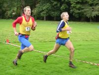 Mark James & Andy Spenceley finish leg 1