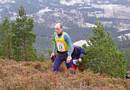 Paul Ritchie climbing  Meall A'Bhuachaille