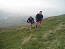 in the Howgills Adam And Graham