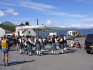 Band at the finish of the Jura Fell Race