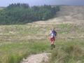 Winner Ian Holmes approaches the 3 Arch Bridge