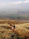 Climbing to Stoodley Pike