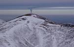 Smoke signals from Carnethy's summit or is it a volcanic plume?