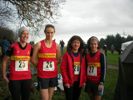 Pam, Jacqui, Joanne and Kate ready to face the mud at Livingston