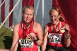 Pam Whitlie shows off her medal after a great run at Loch Ness Marathon