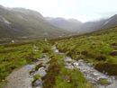 Spectacular view of the Lairig Ghru itself near the Tailors Stone, where 