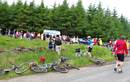 There was an ice cream van at the summit of the Cleish hills 