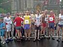 Lars and Dougie sport old and new vests at start of Falkland