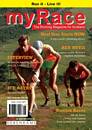 front cover of the latest MyRace magazine