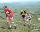 Eilidh Wardlaw approaching the summit