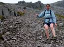 Jill on the Jura screes