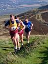 Andy and Adrian on Allermuir