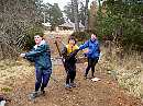 Three witches in the woods